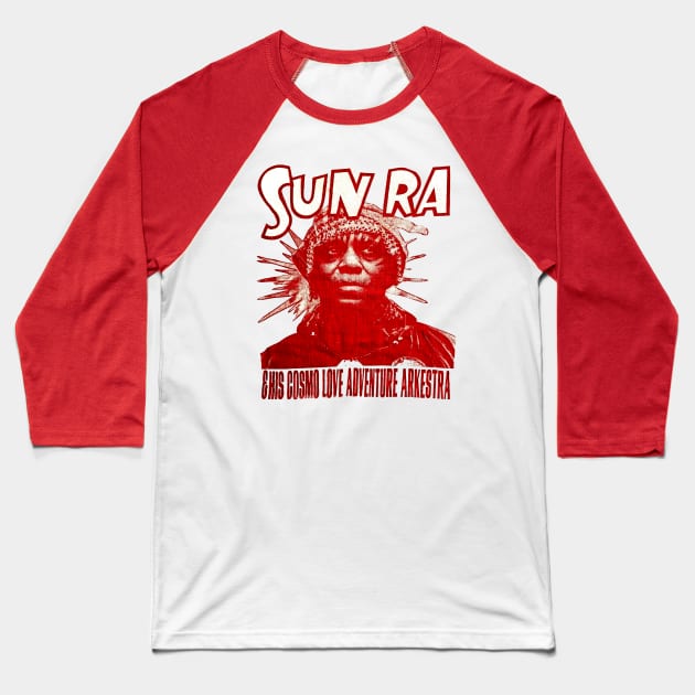 Sun Ra Baseball T-Shirt by SPINADELIC